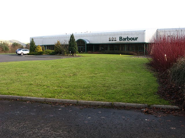 Barbour factory, historic production site