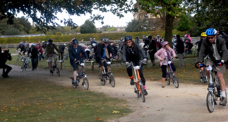 Départ du Brompton World Championship 2009