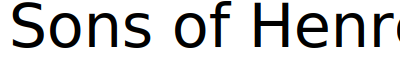 Sons of Henrey logo